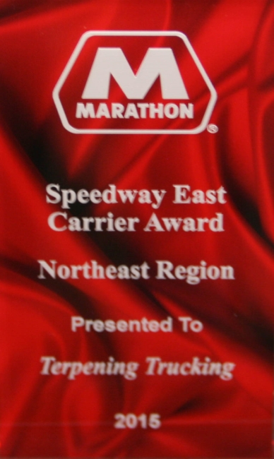 Marathon Speedway East Carrier Award